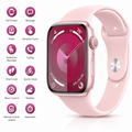 Smart Watch with AMOLED Display Bluetooth Calling Fitness Tracker Heart Rate Monitor Sleep Tracking Sports Smartwatch for Android iOS
