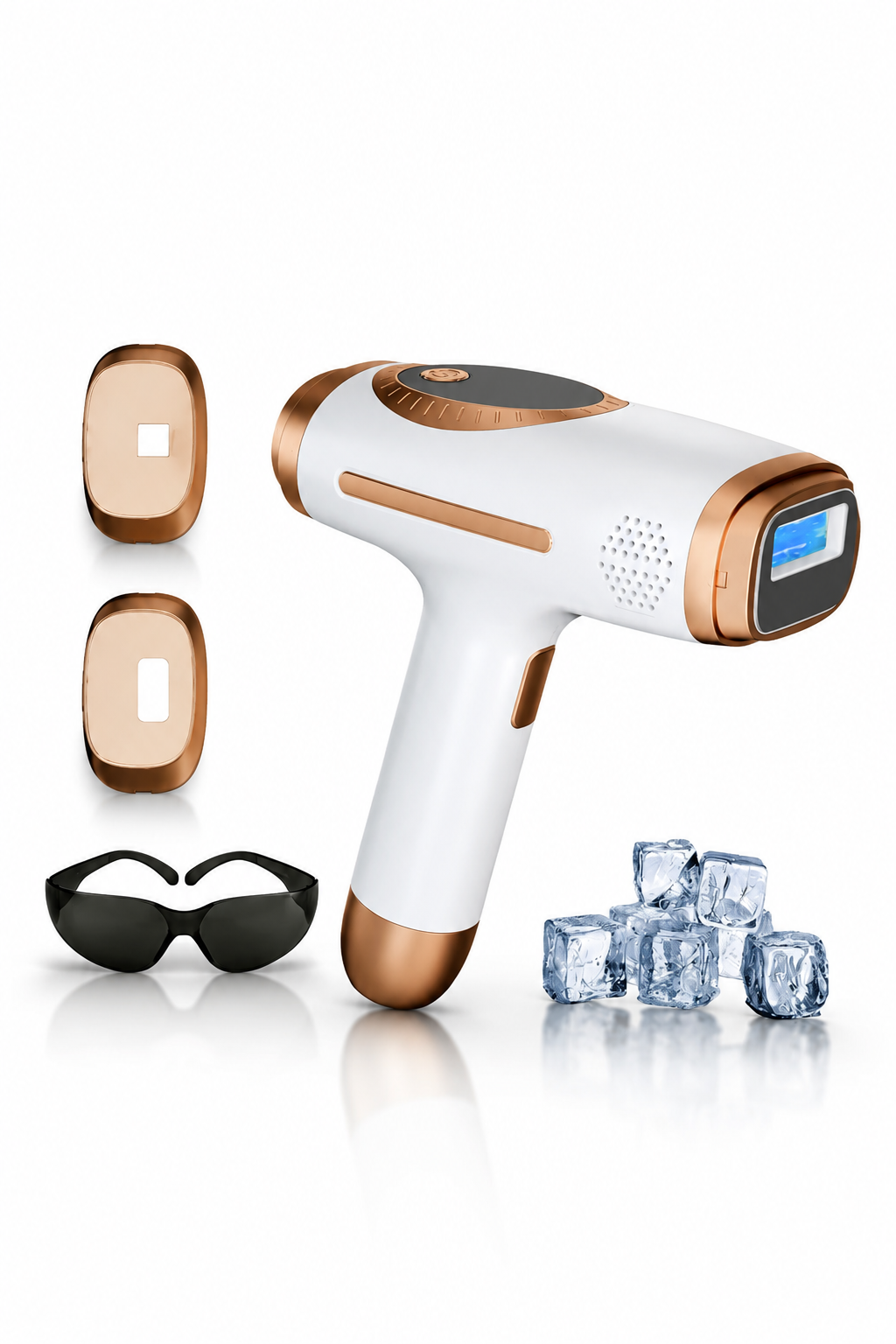 IPL Laser Hair Removal Device with Flashes 999,999, Ipl Machine Ice Painless Hair Removal Skin Rejuvenation Home Use Permanent Professional Device
