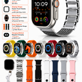 Ultra Smart Watch With Amoled Display, 7 Custom Straps, Advanced Health & Fitness Tracking