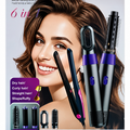WTZEZO 6-in-1 Hot Air Multi Styler Hair Dryer Brush, Hair Straightener & Curler for women, Z13